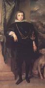 Portrait of prince rupert standing (mk03) Anthony Van Dyck